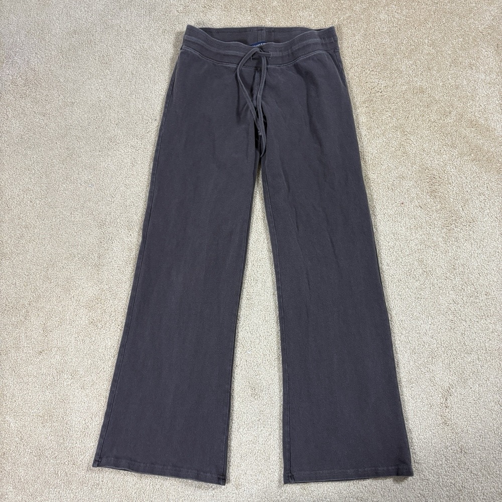 Brandy Melville Brown Mid Rise Flare Sweatpants with Drawstring Waist